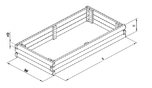 Yükseltilmiş çiçeklik 