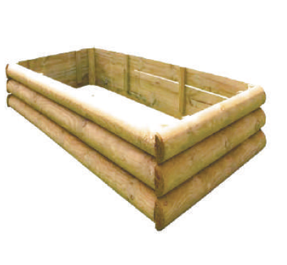 Yükseltilmiş çiçeklik Marta ø10 30x90x180cm