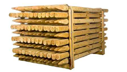 Yuvarlak 100cm ø4 kurutulmuş emprenyeli