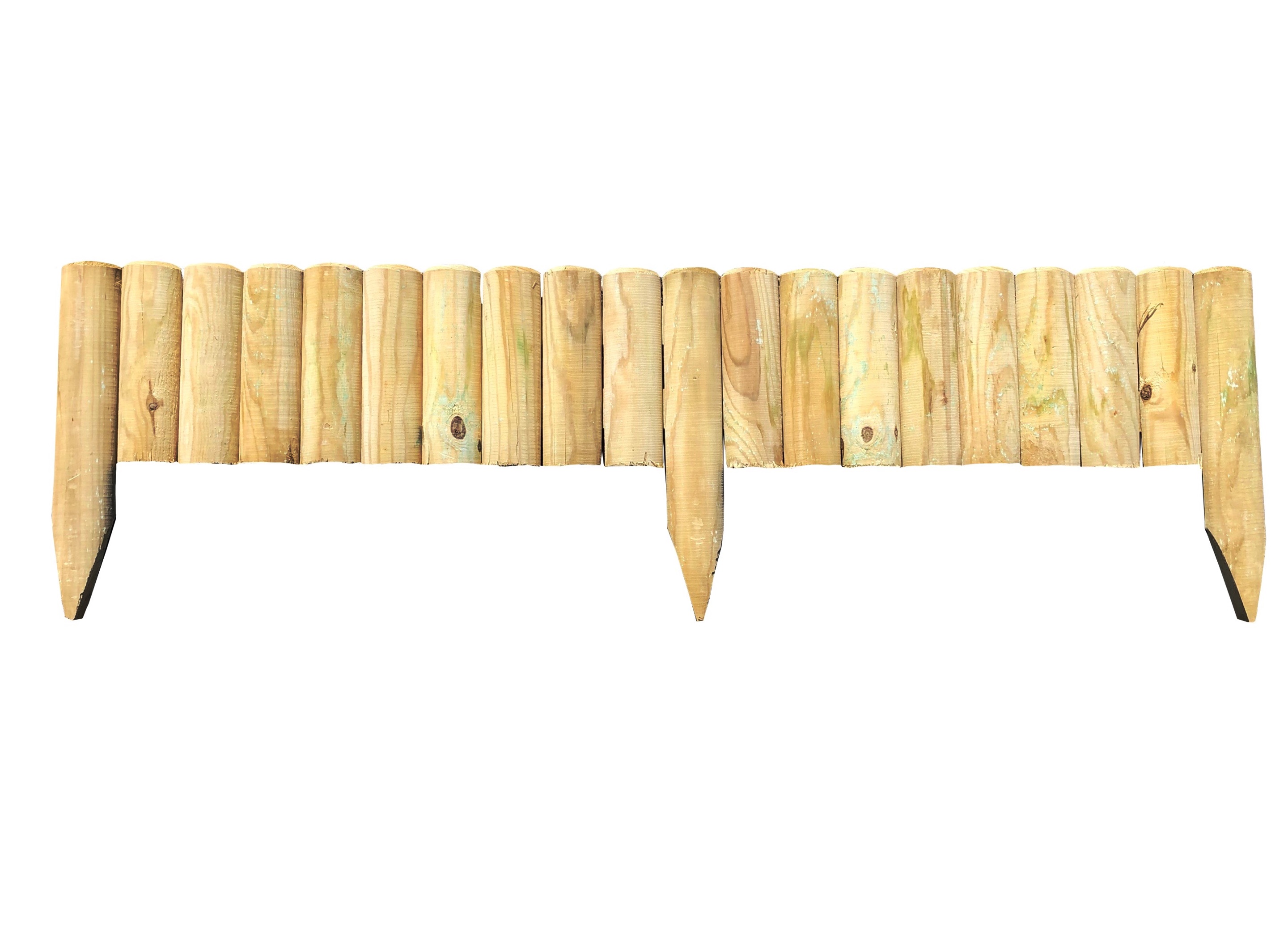 Ahşap çim ayırıcı 