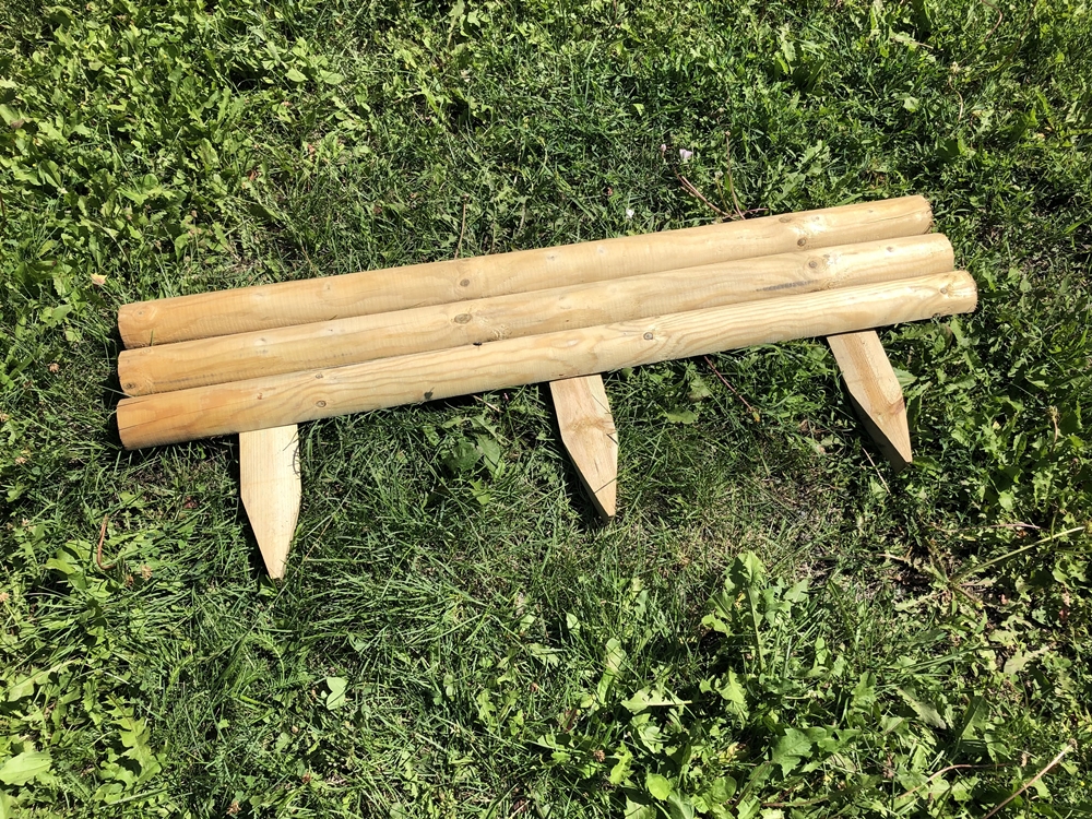 Ahşap çim ayırıcı Otakar ø7 2140x110cm