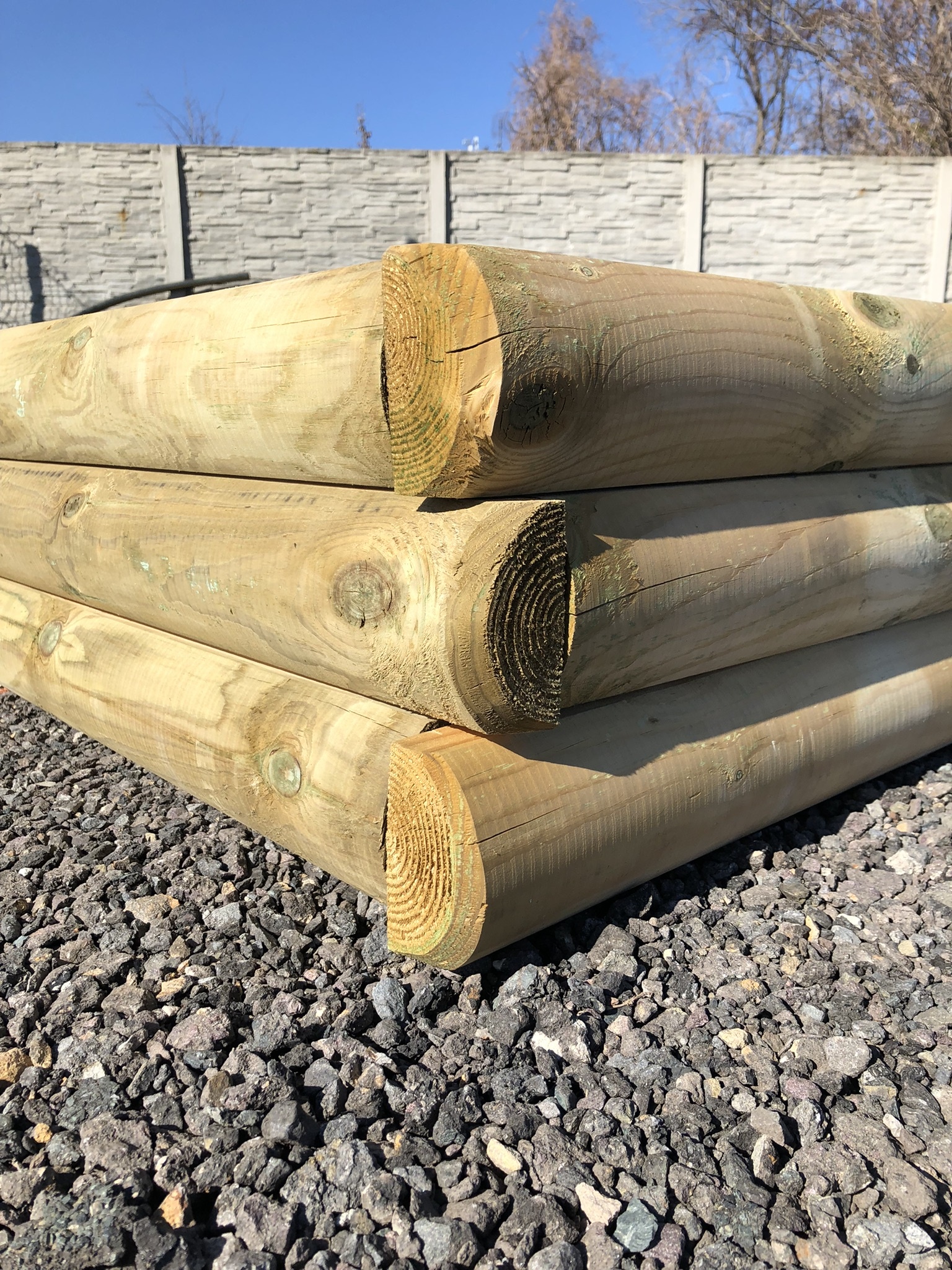 Yükseltilmiş çiçeklik Zhardin ø10 24x90x90cm