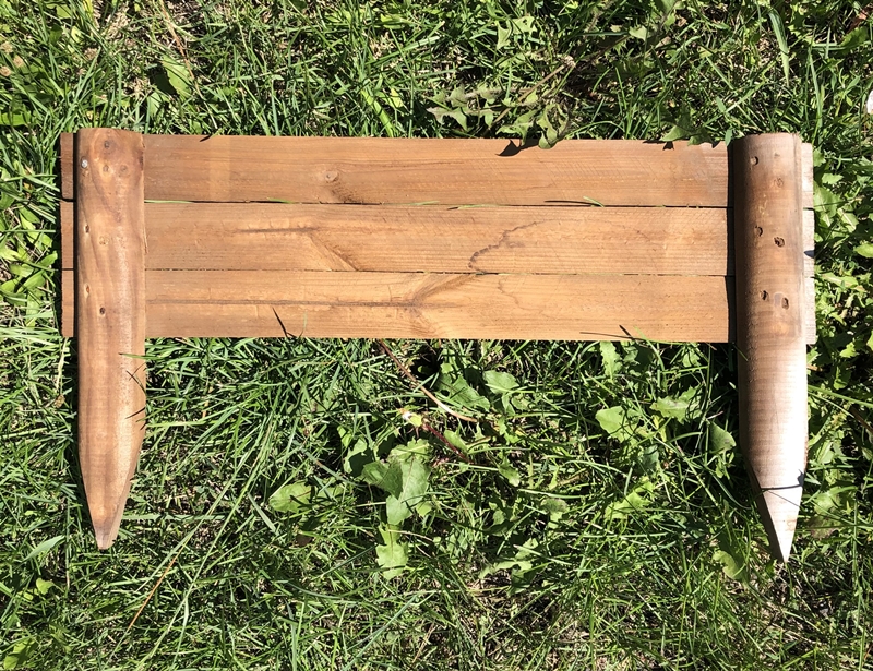 Ahşap çim ayırıcı Otakar ø5 1530x55cm kahverengi