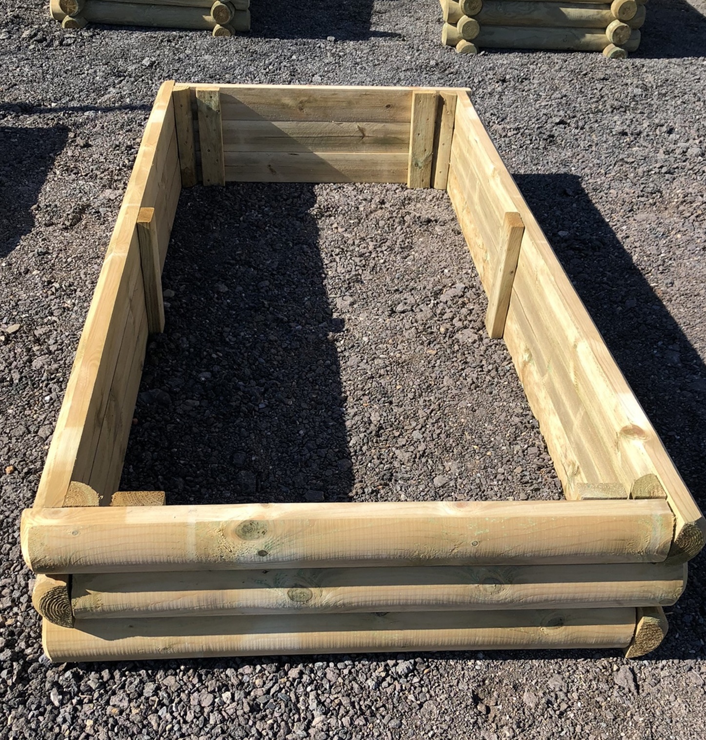 Yükseltilmiş çiçeklik Zhardin ø10 24x90x180cm