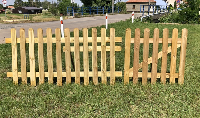 Ahşap bariyer 