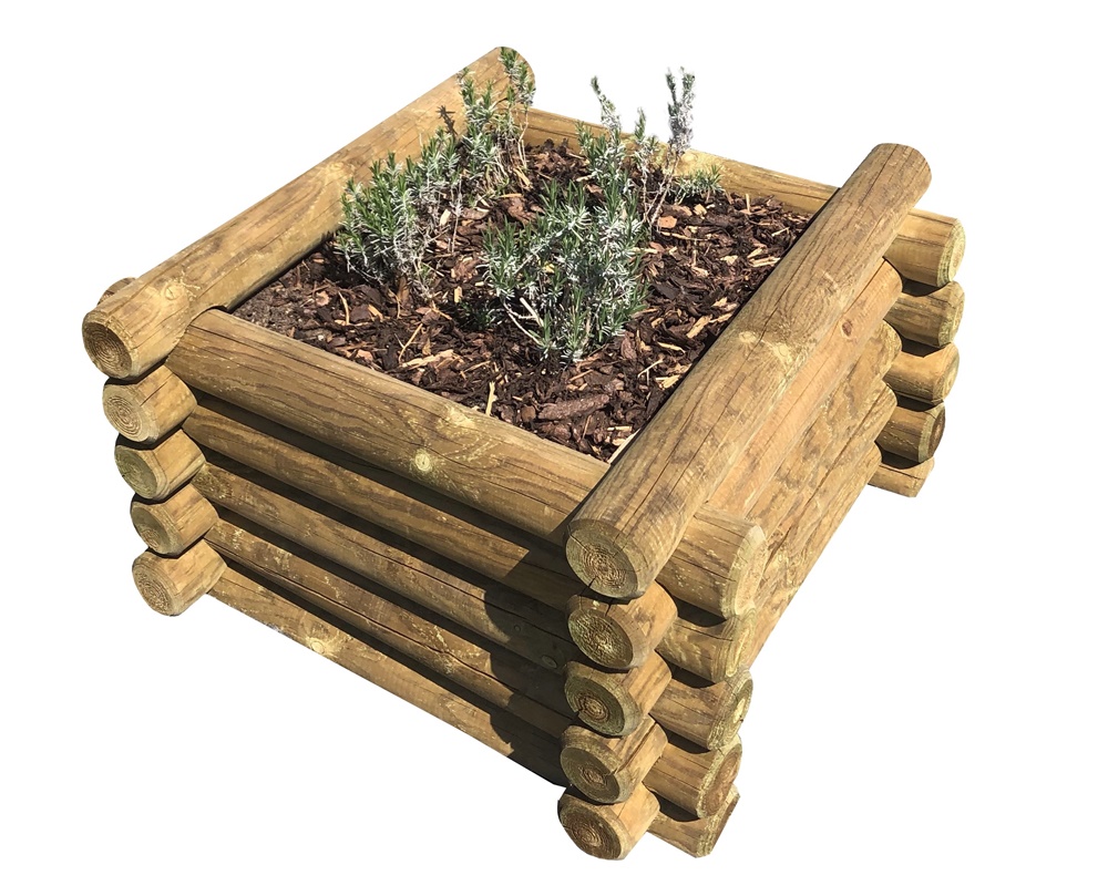 Yükseltilmiş yatak Srub ø10 50x90x90cm