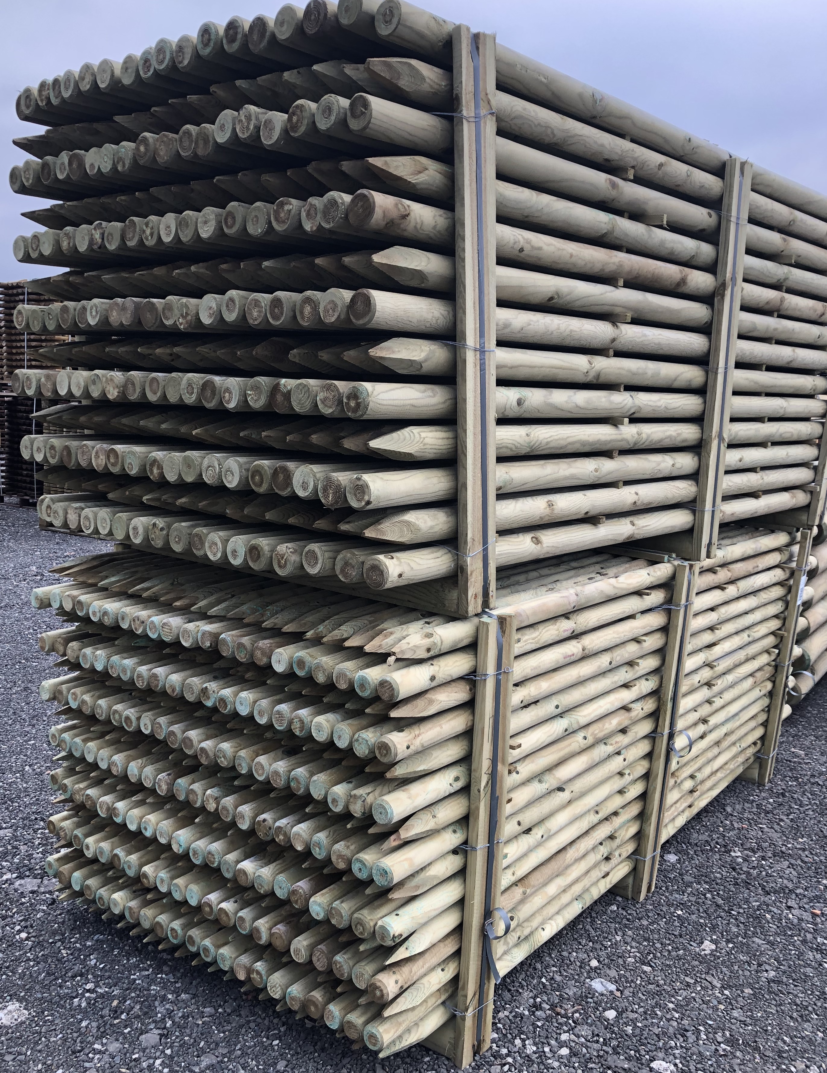 Yuvarlak 100cm ø4 kurutulmuş emprenyeli