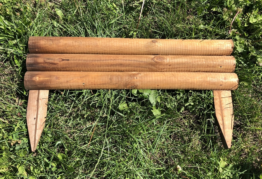 Ahşap çim ayırıcı Otakar ø5 1530x55cm kahverengi